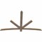 Ekena Millwork Alberta Smooth Timber Gable Bracket, Douglas Fir, 72"W x 45"H x 1 1/2"D x 3 1/2"F, 15/12 Pitch GBW072X45X0204ALB00SDF - alternate 2
